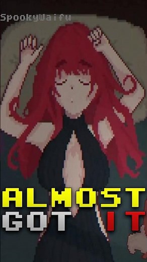 The most stressful mini-game ever... ⏳🎀 #anime #games #indiegames #shorts