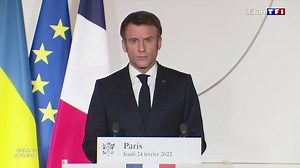 🔴EN DIRECT - Guerre en #Ukraine ➡🗣️Emmanuel #Macron : "Nous appuierons l'#Ukraine sans hésiter et nous prendrons toutes nos responsabilités pour protéger la souveraineté et la sécurité de nos alliés européens" 📺Sur @TF1 | TF1 INFO