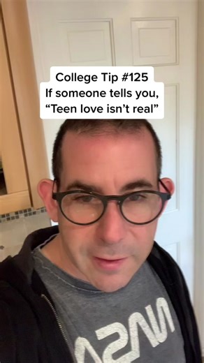 COLLEGE TIP No.125: If someone tells you teen love isn’t real… #college #collegegotmelike #dating #love #fypp