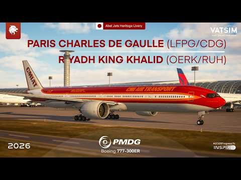 🔴 Microsoft Flight Simulator: Paris to Riyadh in the PMDG 777-300ER | VATSIM Livestream 🔴