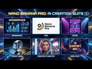 Nano Banana Pro Is INSANE | Create Consistent Characters, Product Photos, Infographics & More