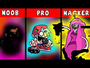 FNF Corrupted Test | FNF Character Test | Gameplay vs Playground | Noob vs Pro vs Hacker