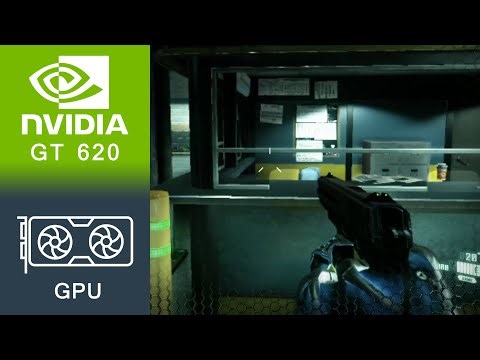 Crysis 2 Gameplay NVIDIA GeForce GT 620 (1GB VRAM)