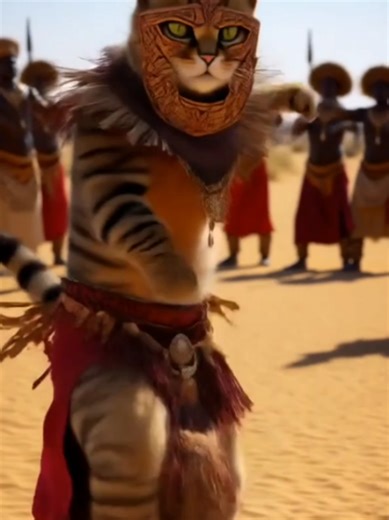 Dancing Cat purrs on TikTok