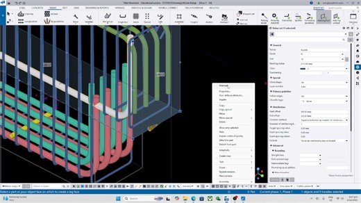 #Precast beam detailing part-1 #Tekla Structure | Aung Kyaw Thein
