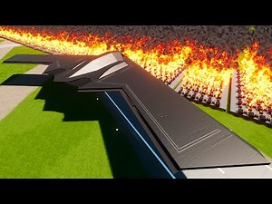 Lego Planes Fly through Huge Fire Wall #3! Lego Airplanes Falls, Crashes & Destructions! Brick Rigs
