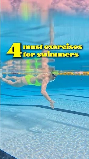 4 Must do Exercises for Swimmers 🏊‍♀️ #swimming #swim