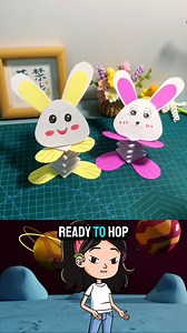 169K views · 22K reactions | Make a cute bunny with paper...