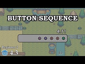 How to create a button sequence - Learn Godot 4 UI - no talking