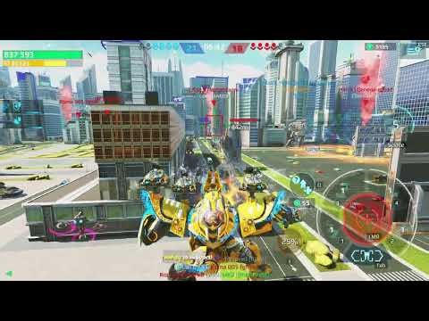 16 Kills Rampage With Ammit! Unstoppable Robot Domination | War Robots