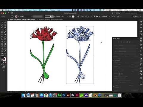 Convert JPG or PNG Image to Vector in Adobe Illustrator with Image Trace