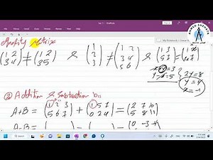 Linear Algebra | Lec. 1| Properties of Matrices