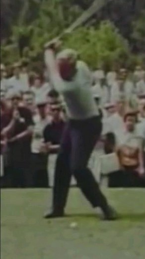 Jack Nicklaus - What a Swing. In Slow Mo #jacknicklaus #golfswing #golftips