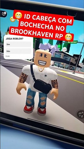 How to put the head with cheeks in Brookhaven RP, 3D item IDs Roblox! #roblox #brookhaven