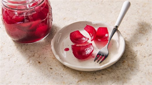 Pétales d’oignons marinés