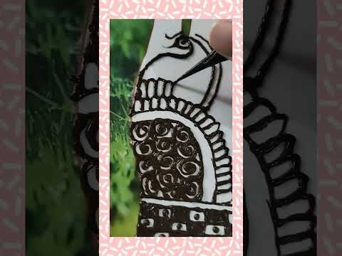 Intricate front full hand bangle length mehndi design