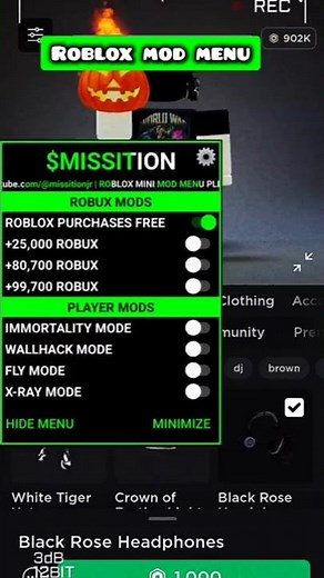 Roblox Mod Menu Spending 900K Robux By Missition, roblox mod menu 2026 free robux fixed and antiban
