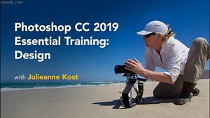 Lynda中文字幕 Photoshop CC 2019 设计基础教程 Photoshop CC 2019 Essential Training: Design