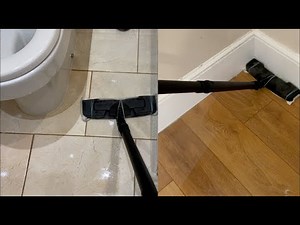 Steam Cleaning Dusty Laminate & Tile floor Karcher SC3