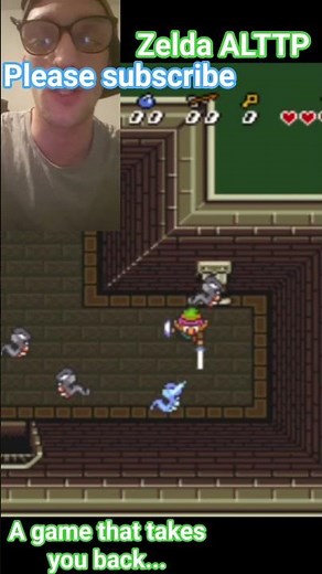 This game takes me right back to my childhood #zelda #alinktothepast #shorts #retrogaming