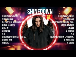 Shinedown 2024 MIX ~ Top 10 Best Songs ~ Greatest Hits ~ Full Album