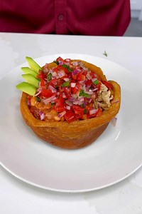33K views · 527 reactions | This easy mexican bowl is so good I fry crescent dough sheet into a bowl shape and fill it with goodies! | Lorenzo M's Original Videos | Facebook