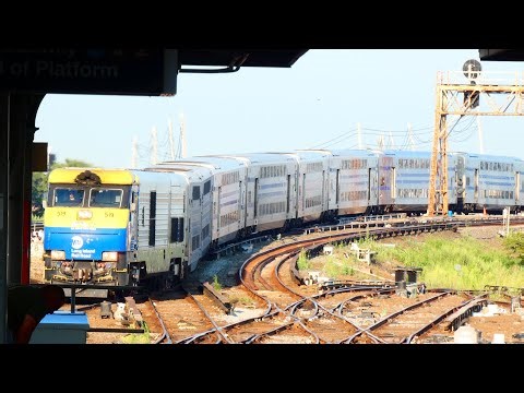 Long Island Railroad: On Board LIRR Montauk Branch Train From Jamaica to Montauk