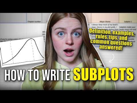 How to Write SUBPLOTS - Definition, Examples, Rules, Tips, and Common Questions Answered