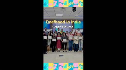 Wrapping Up Crash Course - Deafhood in India | Alim Chandani
