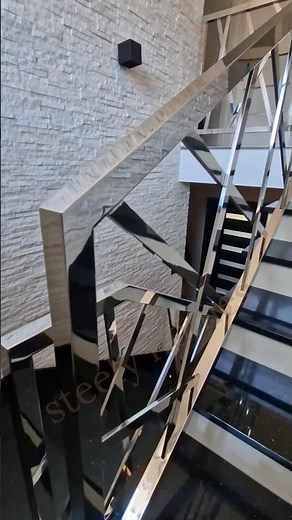 Stainless Steel Railing Designs | Modern Square Pipe Railing for Home & Balcony"
