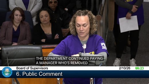 🎥 Watch now: SEIU 521 union workers spoke out at the Santa Clara County Board of Supervisors’ meeting on February 10 against the elimination of nearly 200 positions — many in healthcare and behavioral health. We’re told services won’t be affected, but cutting staff means longer waits and reduced care for vulnerable residents. The Integrated Care Team, which supports some of our highest-need residents, is also at risk. Despite workers and community testimonies, the Board's decision was a prelimi
