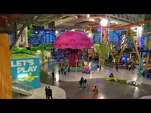 NEW Nickelodeon Universe New Jersey Park Walkthrough