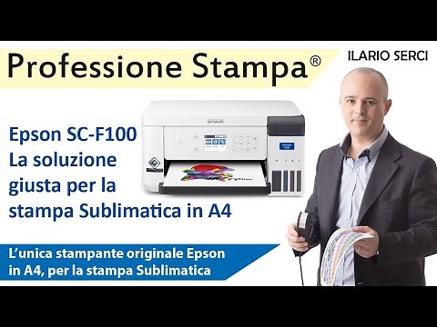 Epson SC-F100 la soluzione giusta per la stampa Sublimatica in A4
