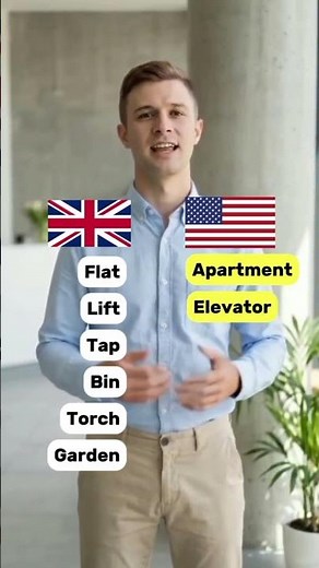 British English vs American English | 6 Common Vocabulary Differences 🇬🇧🇺🇸