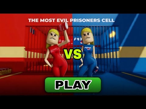 "ROBLOX" COCA-COLA VS PEPS - WOMAN PRISON RUN (Obby) #4k 60fps# FullGameplay