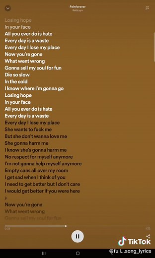 full...song_lyrics on TikTok