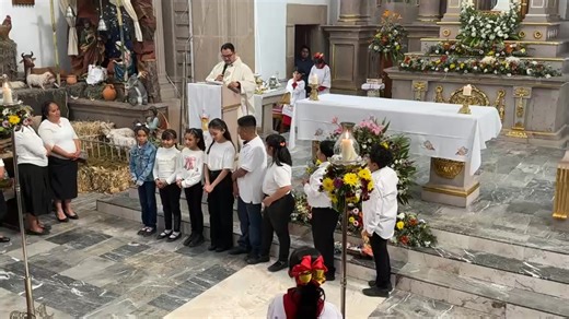 🔴 𝗖𝗲𝗹𝗲𝗯𝗿𝗮𝗰𝗶𝗼𝗻 𝗱𝗲 𝗹𝗮 𝗘𝘂𝗰𝗮𝗿𝗶𝘀𝘁í𝗮 | 𝗦𝗼𝗹𝗲𝗺𝗻𝗶𝗱𝗮𝗱 𝗱𝗲 𝗹𝗮 𝗘𝗽𝗶𝗳𝗮𝗻í𝗮 𝗱𝗲𝗹 𝗦𝗲ñ𝗼𝗿 𝘙𝘪𝘵𝘰 𝘥𝘦 𝘢𝘥𝘮𝘪𝘴𝘪ó𝘯 𝘢𝘭 𝘴𝘦𝘳𝘷𝘪𝘤𝘪𝘰 𝘥𝘦𝘭 𝘢𝘭𝘵𝘢𝘳. | Parroquia San Juan Bautista, San Juan de la Vega, Celaya. Gto.