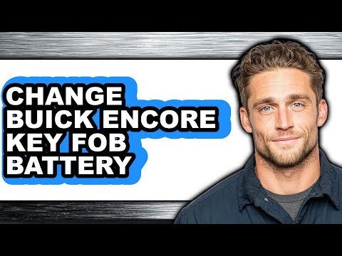 How To Change Buick Encore Key Fob Battery (UPDATED)