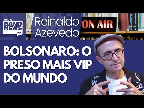Reinaldo – Moraes envia Bolsonaro à Papudinha VIP: médico 24h, rango especial, pastor, grade na cama