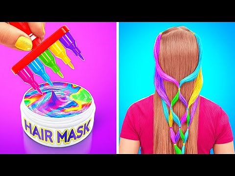 BEST GIRLY HAIR STYLES | Easy Ideas and Useful Tips by 123 GO! Series