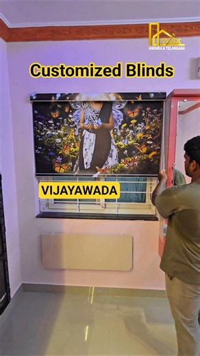 Why Customized Blinds? ☎️9059459025 #vijayawada #rollerblinds #blinds #atrixinteriors #windowblinds