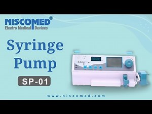 Syringe Pump SP-01 | Precision Infusion Pump | ICU & Critical Care Equipment (English)