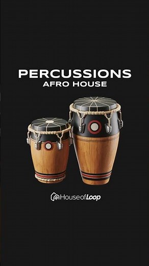 Percussions Afro House Sample Pack #houseofloop #afrohouse #samplepack