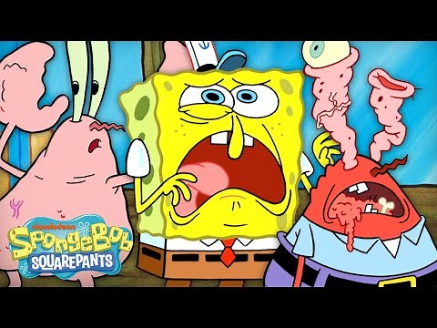 Mr. Krabs vs. Chum Krabs 🦀 | "My Two Krabses" Full Scene | SpongeBob