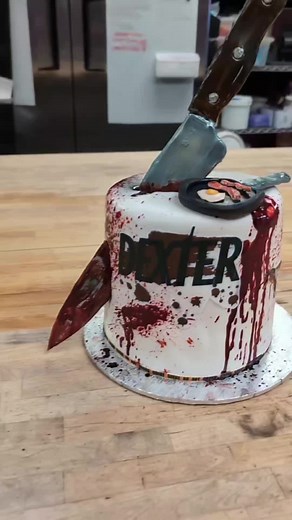Dexter Themed Cake: A Bloody Delight for Fans