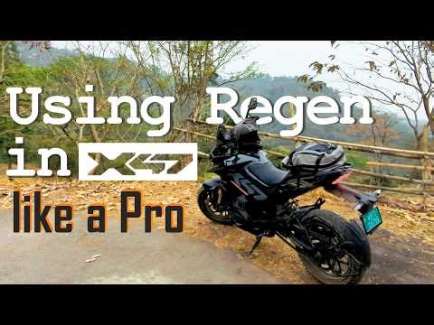 Riding X47 downhill without Brakes- Magic of Regen