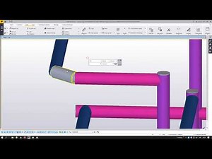Curve bent for Railing | Tekla Model