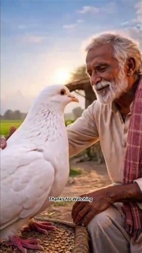 "The Bird Who Saved a Man’s Life | Emotional Village Story"#theeagle #saveing #shortvideo #birds