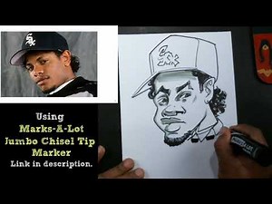 How To Draw Eazy-E Caricature