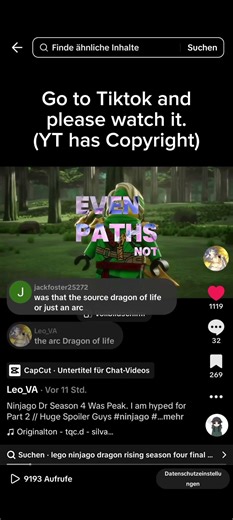 Watch the full Video on my Tiktok Account 😉.Love the new Dragon rising season #foryou